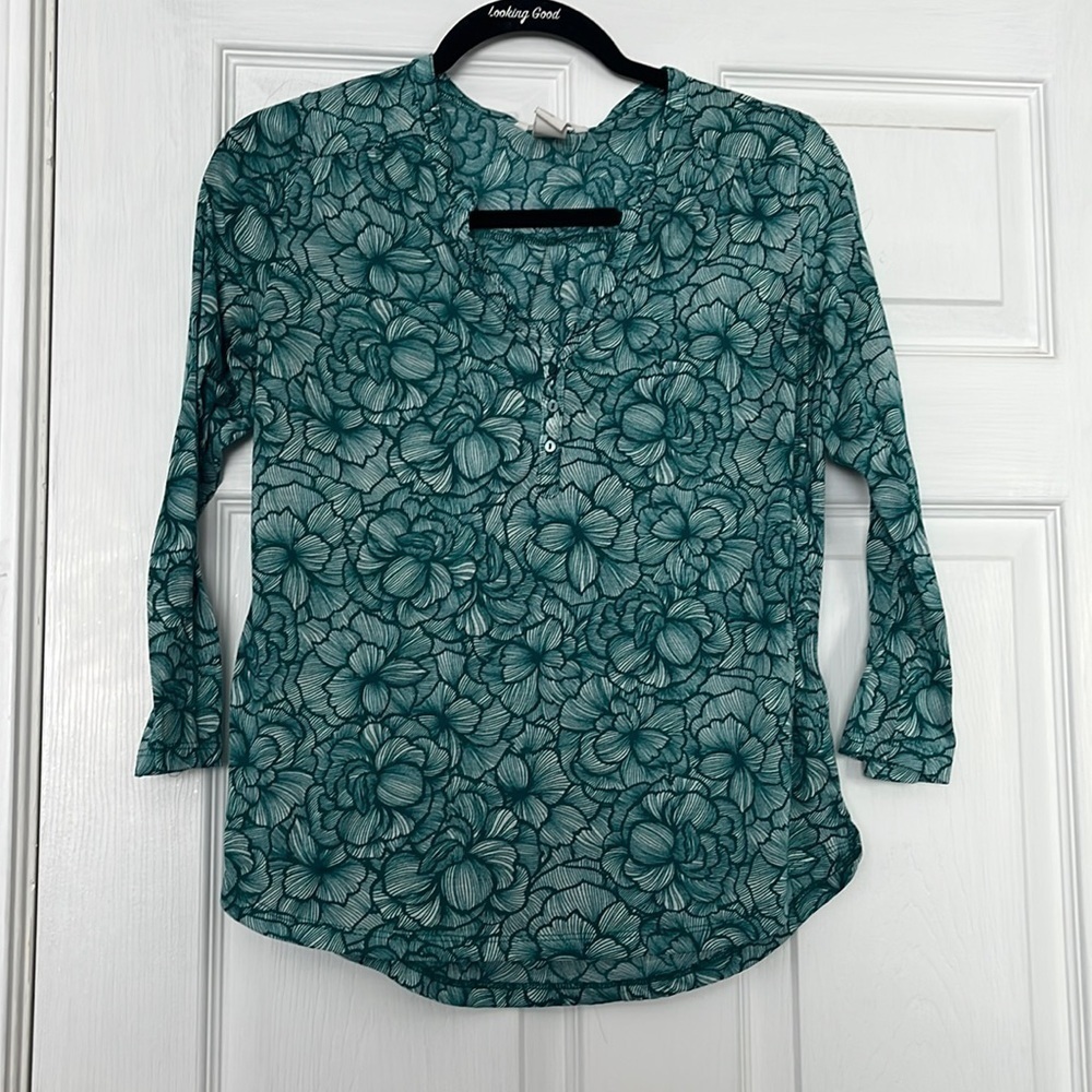 “H&M Floral Top size small”